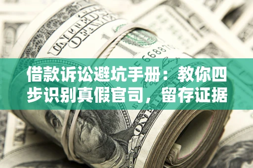 济南借款诉讼避坑手册：教你四步识别真假官司，留存证据不踩雷