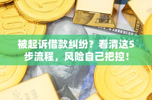 济南被起诉借款纠纷？看清这5步流程，风险自己把控！