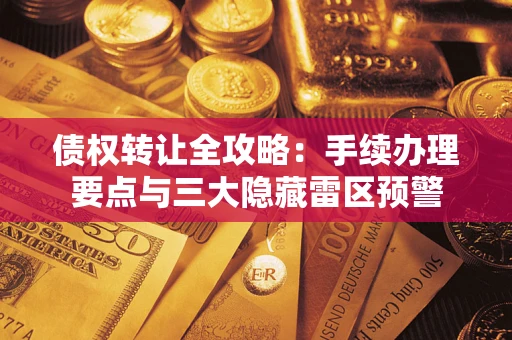 济南债权转让全攻略：手续办理要点与三大隐藏雷区预警