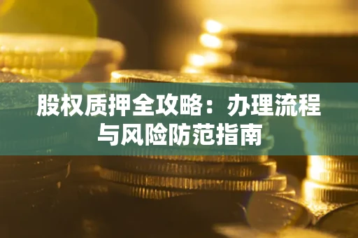 济南股权质押全攻略：办理流程与风险防范指南