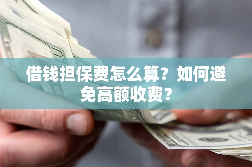 济南借钱担保费怎么算？如何避免高额收费？